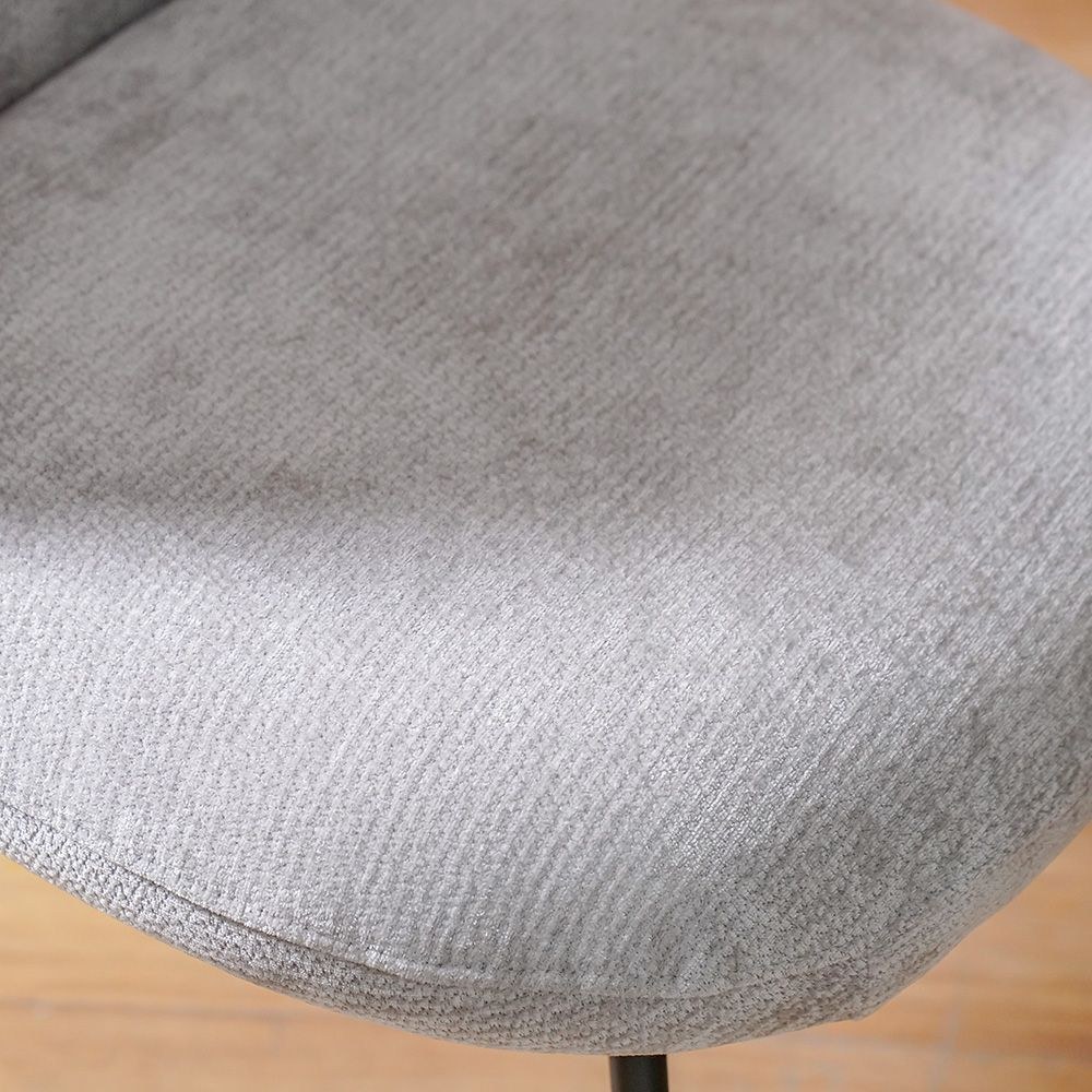 Primo Dining Chair Set Of 2 - Grey/Black - Image 2