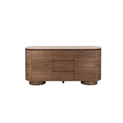 Austria Buffet Cabinet - Natural Walnut - With 2-Year Warranty - Image 5