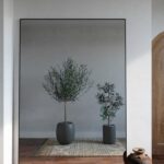 Zara Full Length Black Rectangular Mirror