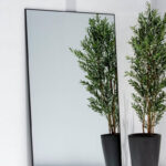 Zara Full Length Black Rectangular Mirror