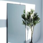 Zara Full Length Black Rectangular Mirror