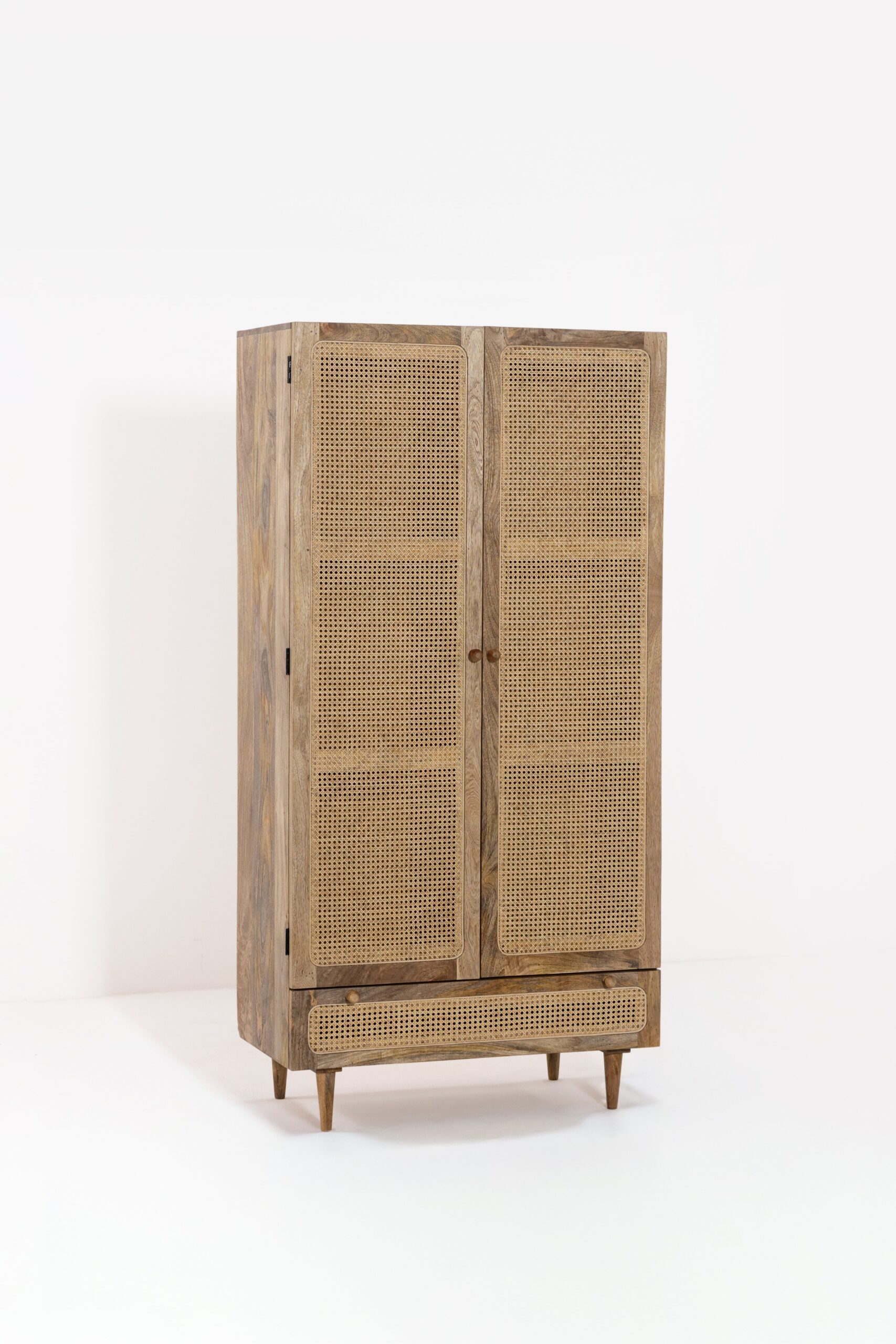 Selena Rattan Doors Cabinet
