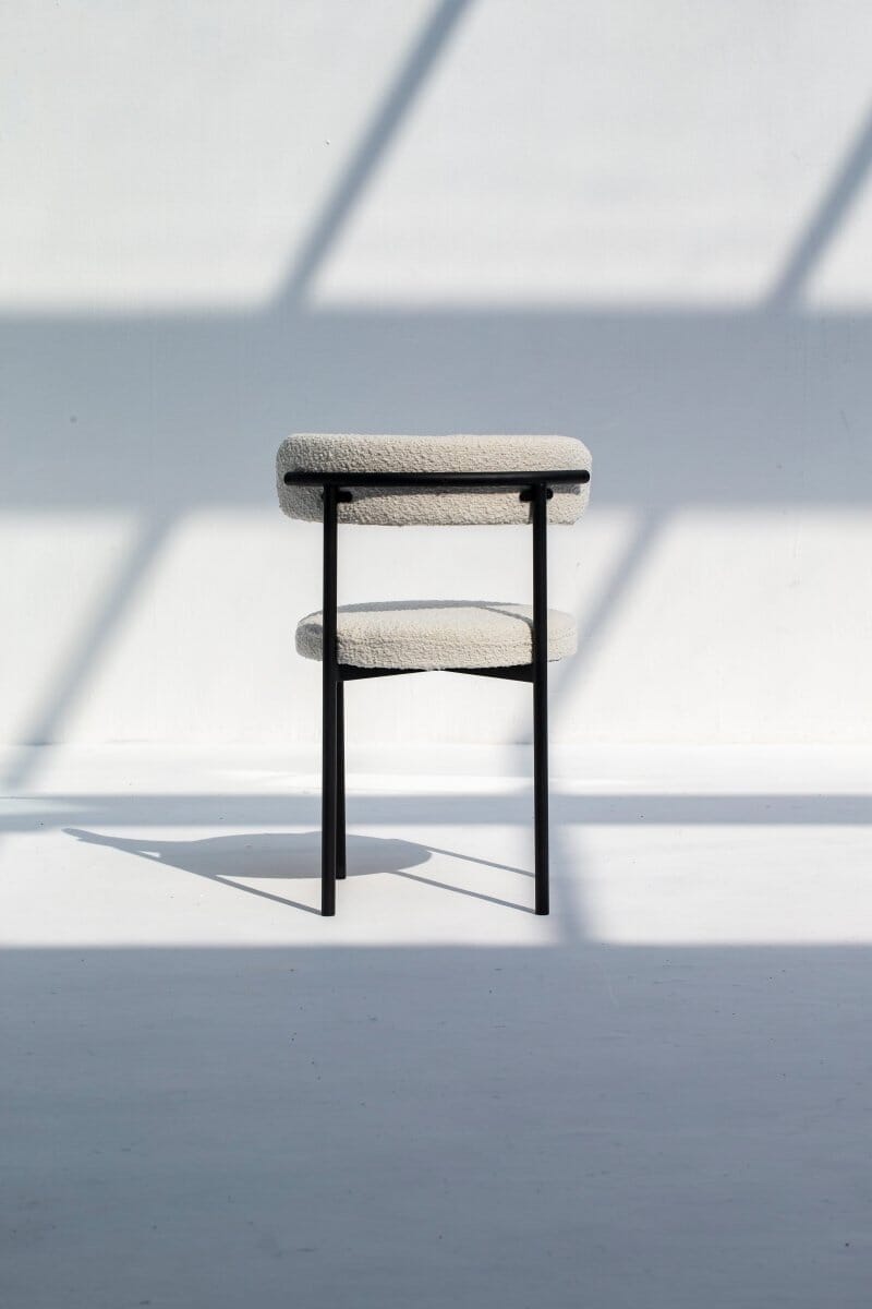 Lyla Boucle Dining Chair - Image 6