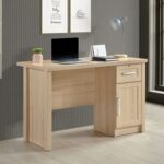 Jupiter Office Desk-Oslo Oak-With 2-Year Warranty