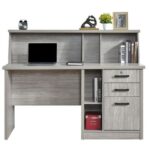 Neptune Study Desk - Grey Oak