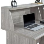Neptune Study Desk - Grey Oak