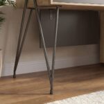 Haslev Office Desk-Antique Oak-With 5-Year Warranty