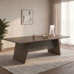 Hammel Meeting/Conference Table-Dark Teakwood-With 5-Year Warranty