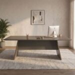 Hammel Meeting/Conference Table-Dark Teakwood-With 5-Year Warranty