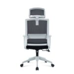 Rima High Back Office Chair - Grey - With 2-Year Warranty