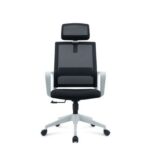 Rima High Back Office Chair - Grey - With 2-Year Warranty