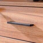 Blend Office Desk with 3 Drawers - Walnut - With 2-Year Warranty