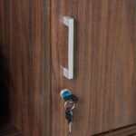 Bush 4 Door Storage Cabinet - Walnut
