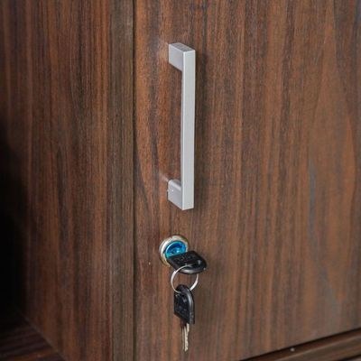 Bush 4 Door Storage Cabinet - Walnut - Image 3