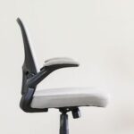 Allorica Mid Back Office Chair-Light Grey/Black-With 2-Year Warranty
