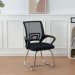 Herald Visitor Chair - Black - With 2-Year Warranty