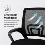 Herald Visitor Chair - Black - With 2-Year Warranty
