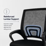 Herald Visitor Chair - Black - With 2-Year Warranty