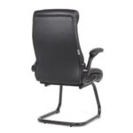 Louise Visitor Back Office Chair - Black - With 2-Year Warranty