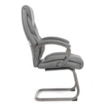 Courtney Visitor High Back Office Chair - Grey - With 2-Year Warranty