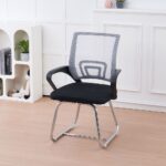 Herald Visitor Chair - Grey/Black - With 2-Year Warranty