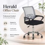 Herald Office Chair - Grey/Black