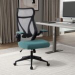 Atrosia High Back Office Chair - Black/Green