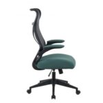 Atrosia High Back Office Chair - Black/Green