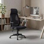 Baston High Back Office Chair -Black