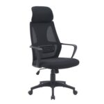 Baston High Back Office Chair -Black