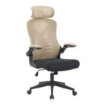 Raze High Back Office Chair - Beige/Black