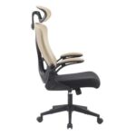 Raze High Back Office Chair - Beige/Black