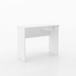 Dane Study Desk with Drawer- White-With 2-Year Warranty