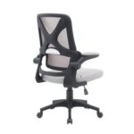Nevel Mid Back Office Chair-Grey/Black-With 3-Year Warranty