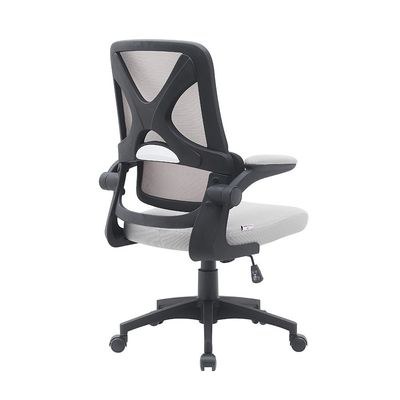 Nevel Mid Back Office Chair-Grey/Black-With 3-Year Warranty - Image 4