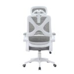 Modway High-Back Office Chair - Grey/White - With 3-Year Warranty
