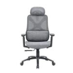 Harwich High Back Office Chair-Grey/Black-With 3-Year Warranty