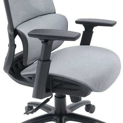 Harwich High Back Office Chair-Grey/Black-With 3-Year Warranty - Image 3