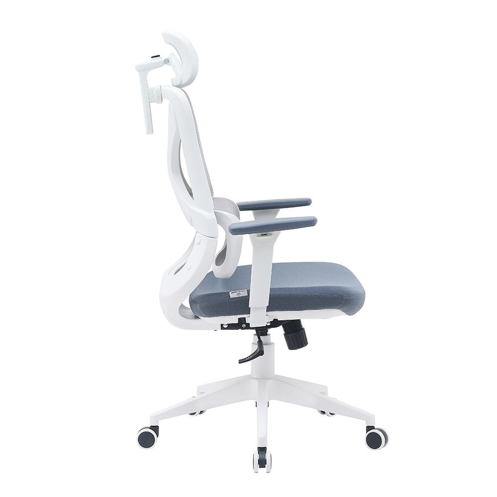 Norway High-Back Office Chair-Grey/White-With 3-Year Warranty - Image 5