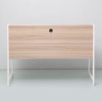 Gracyn Study Desk-Ash White/Oak-With 2-Year Warranty