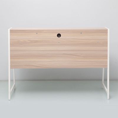 Gracyn Study Desk-Ash White/Oak-With 2-Year Warranty - Image 5