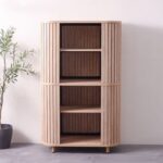 Calibra Bookcase-Whitewash Oak-With 2-Year Warranty