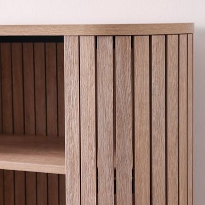 Calibra Bookcase-Whitewash Oak-With 2-Year Warranty - Image 2