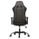 Belanda Gaming Chair with Footrest - Black/Grey - With 2-Year Warranty