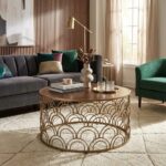 Lorcan L 91.5 x W 91.5 x H 49 cm Coffee Table-2 Years Warranty