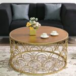 Lorcan L 91.5 x W 91.5 x H 49 cm Coffee Table-2 Years Warranty