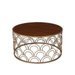 Lorcan L 91.5 x W 91.5 x H 49 cm Coffee Table-2 Years Warranty