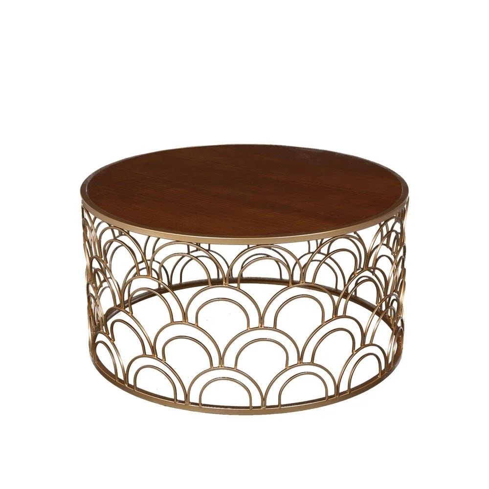 Lorcan L 91.5 x W 91.5 x H 49 cm Coffee Table-2 Years Warranty - Image 4
