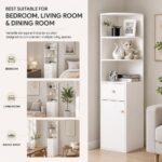 Adelin Display Cabinet-White