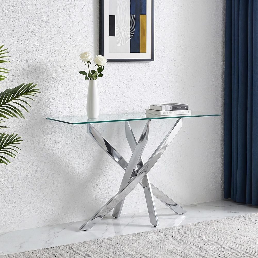 Leonardo L 120 x W 40 x H 77 cm Console Table-2 Years Warranty